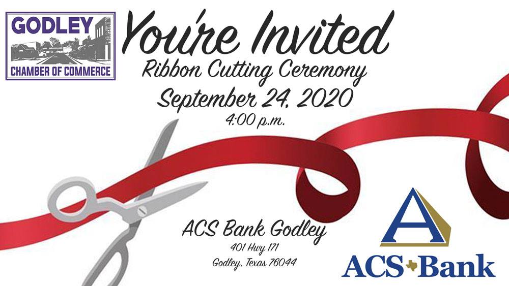 Ribbon Cutting Ceremony - ACS Bank Godley