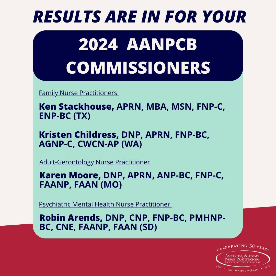 AANPCB is pleased to announce Ken Stackhouse, Kristen Childress, Karen ...