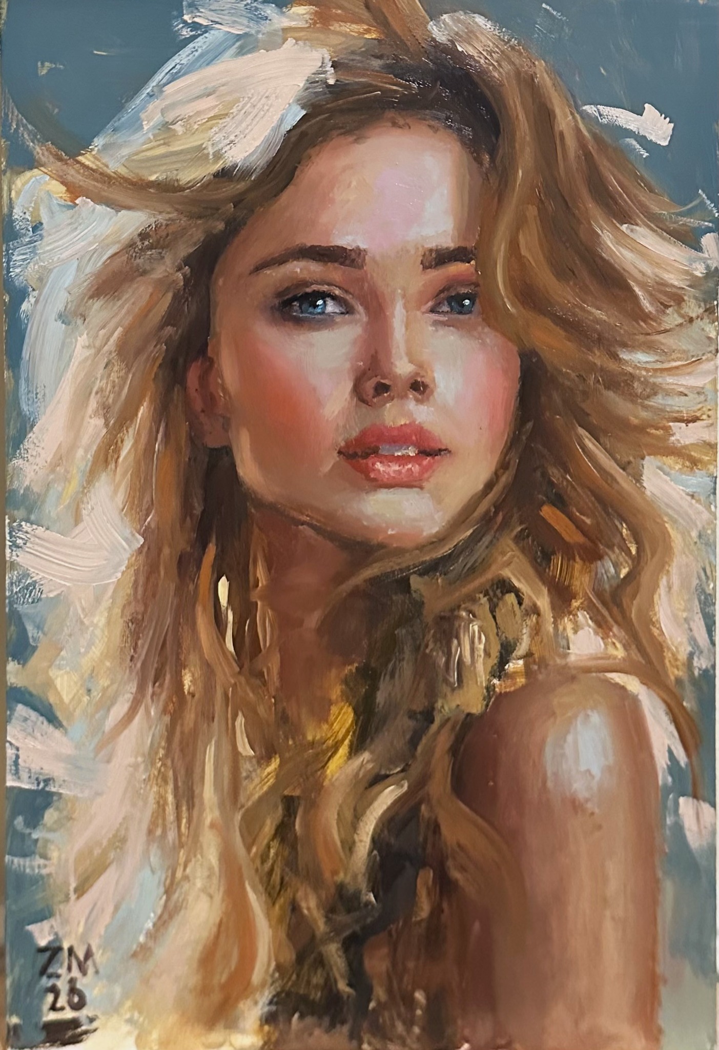8x12 inch oil on panel. One of my recents