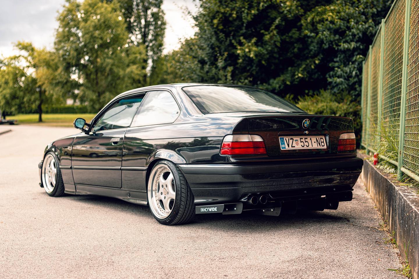 BMW E36 & V2 rear diffuser. Owner: @e36.coupe • Rear diffuser 