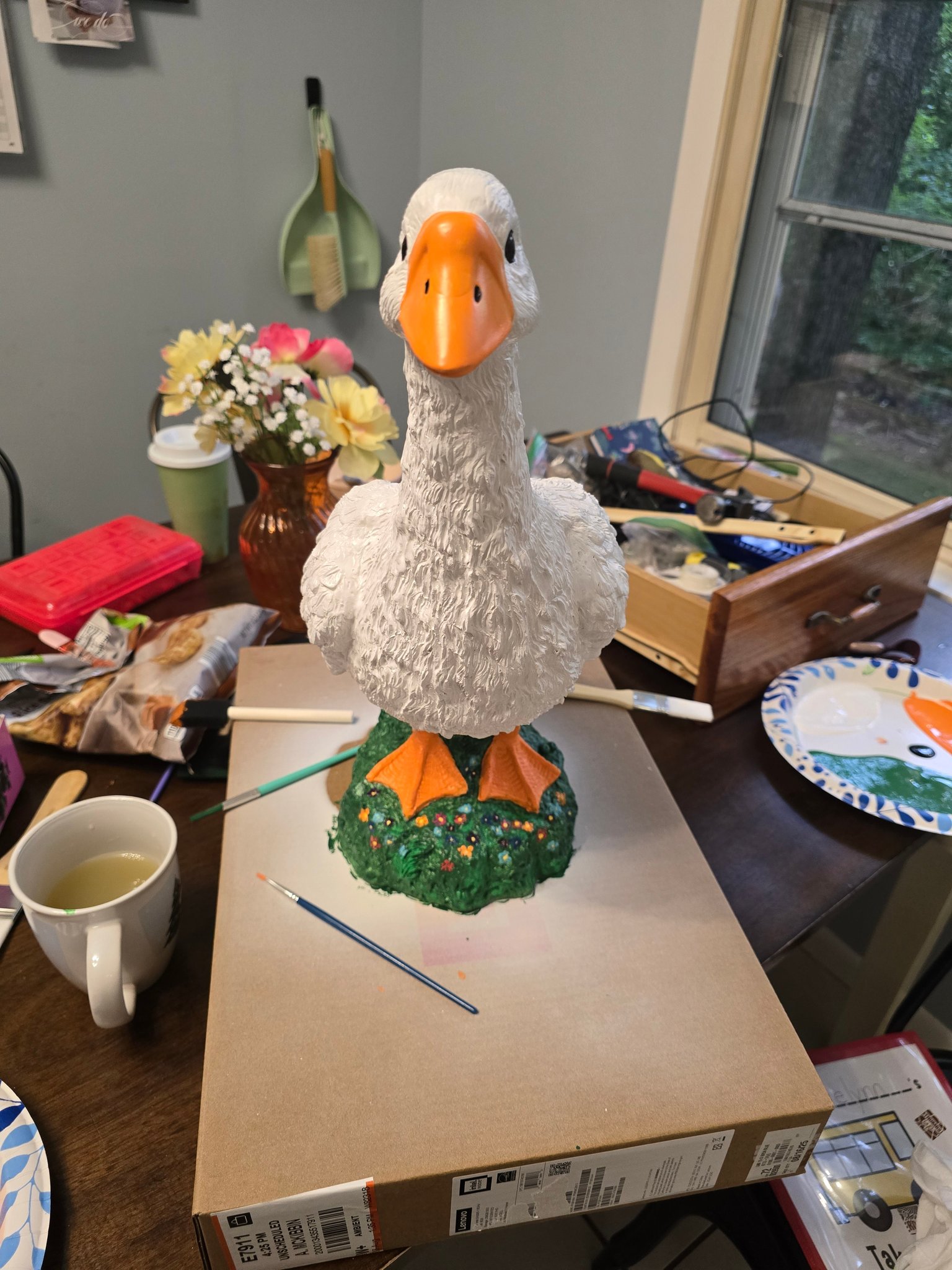 The Porch Goose Club of America | Here's an update on my goose that was ...