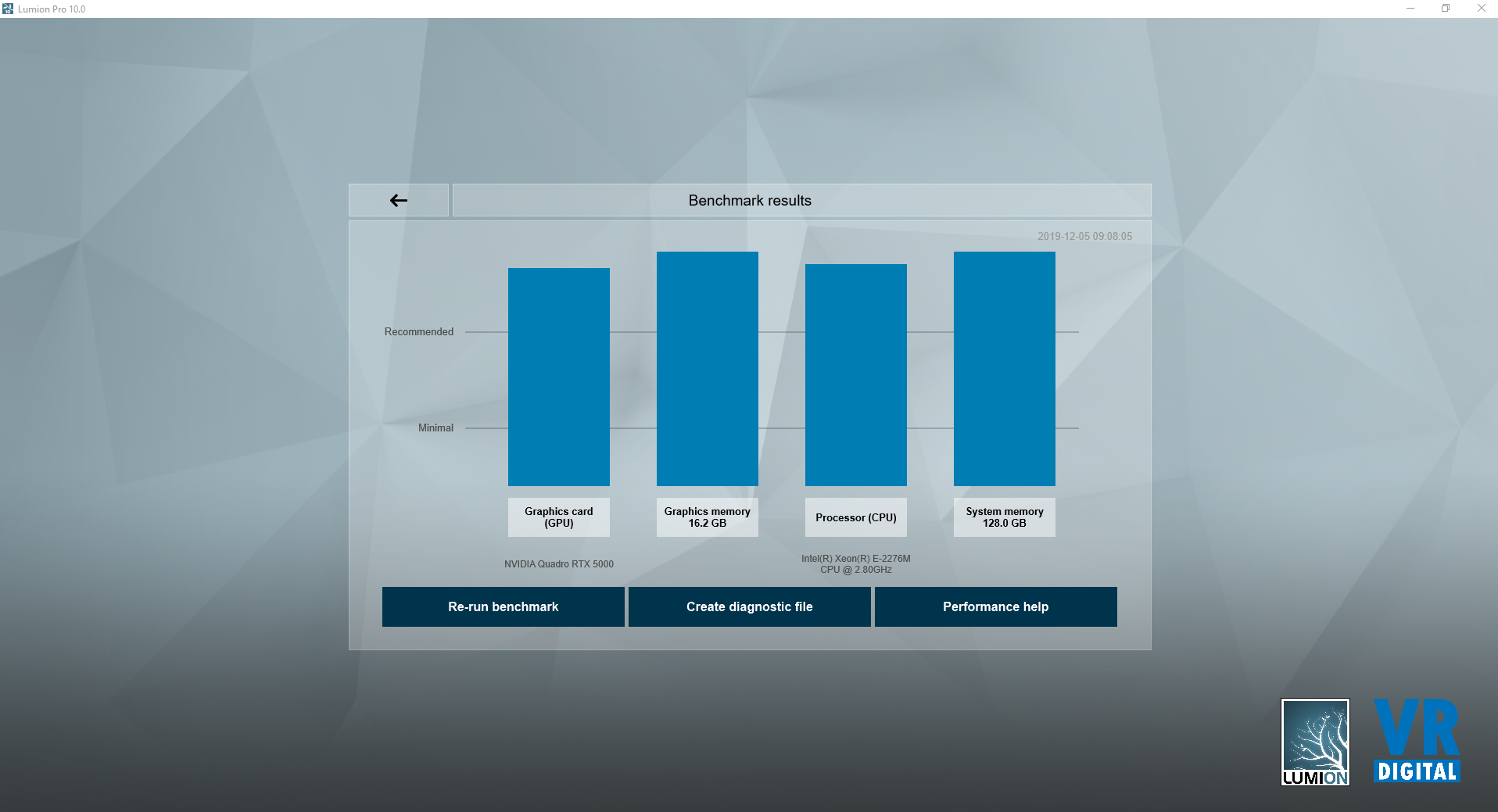 Lumion 10 กับการ Benchmark Results... - Revit User Group | Facebook