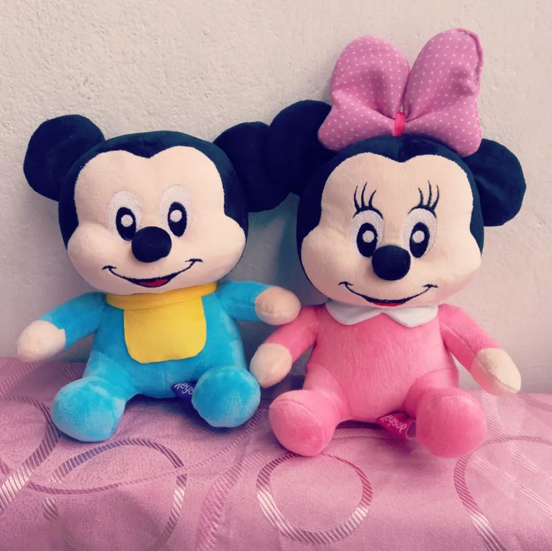Peluches Keysop - La pareja bebé más bonita 💕 #Mickey y...