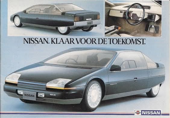 From 1971 Nissan Japan Brochure. 216x Concept