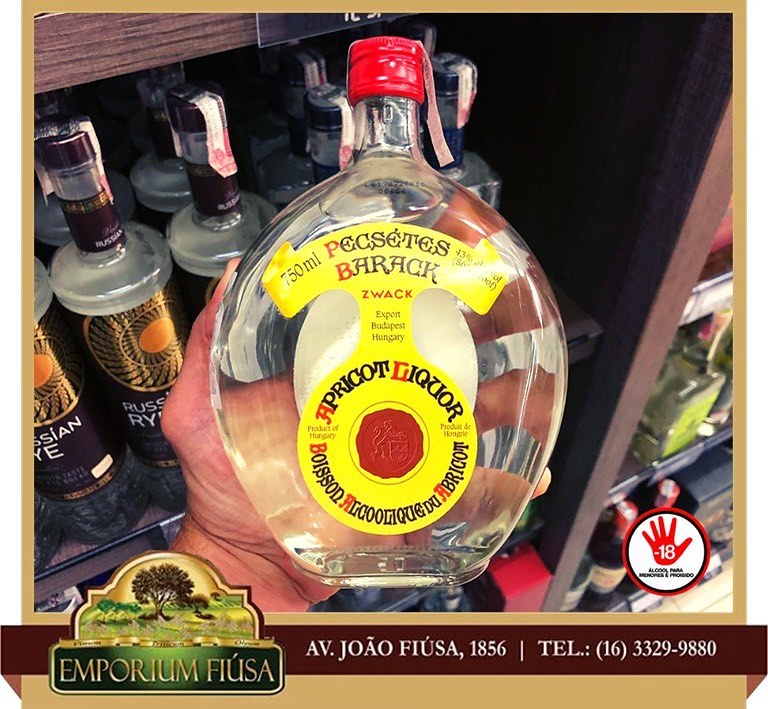 Emporium - Zwack Pecsetes Barack Palinka Apricot Brandy, um dos