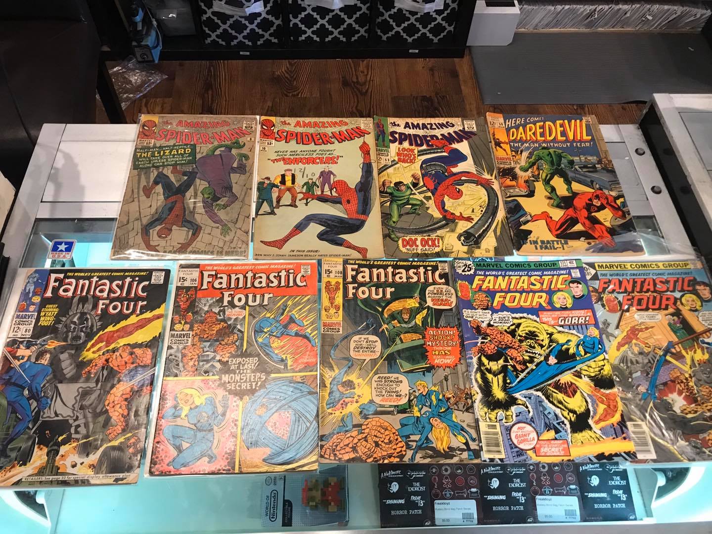 Freaktoyz comic book store listings