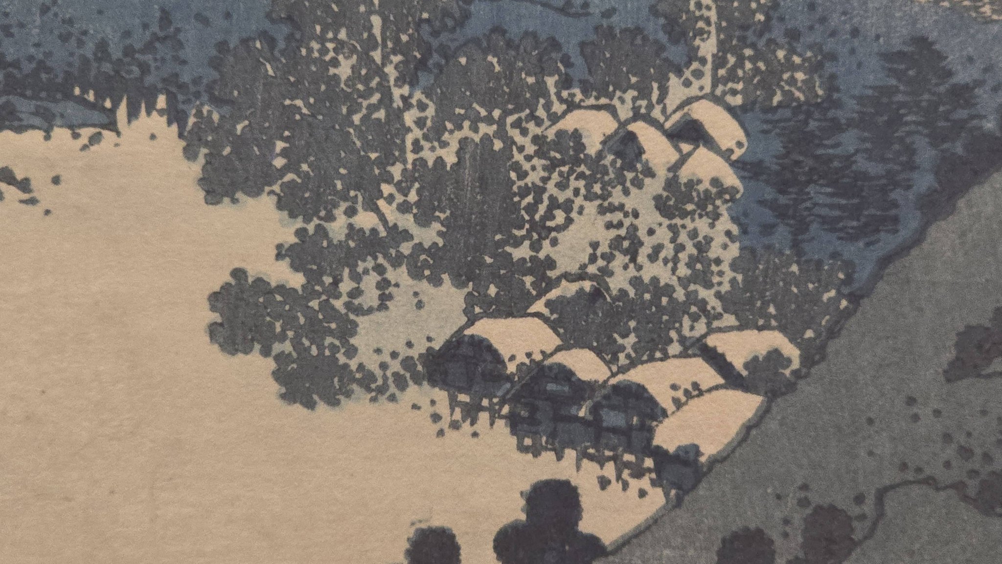 Kyoichi - #岡田三郎助《セーヌ河上流の景》31歳 明治32年(1899
