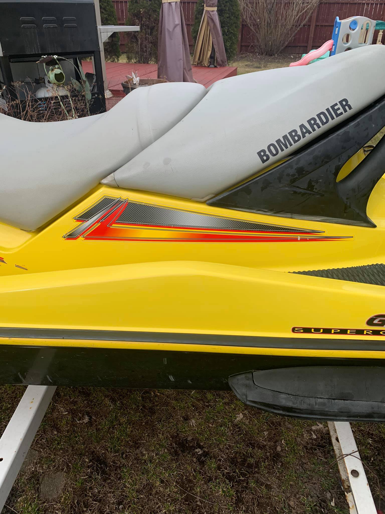 YELLOW 600 DENIER Sea-Doo SeaDoo GTX 4-TEC ltd 2003-04