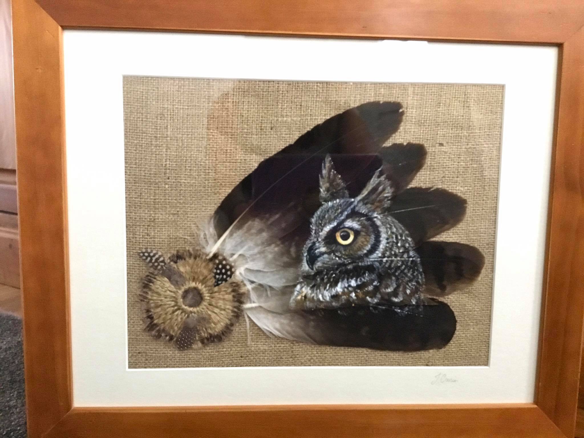 Owl craft made from old CD on Tedooo app