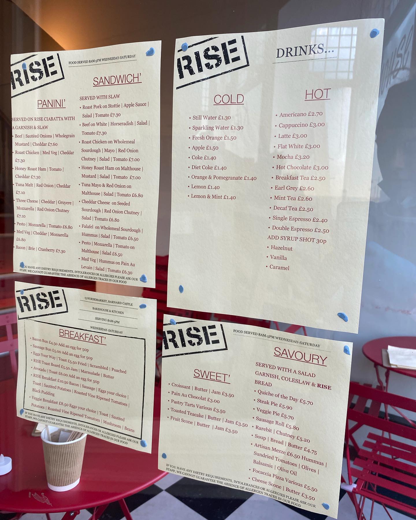 Our cafe menu is full of... - RISE Artisan Bakehouse & Cafe