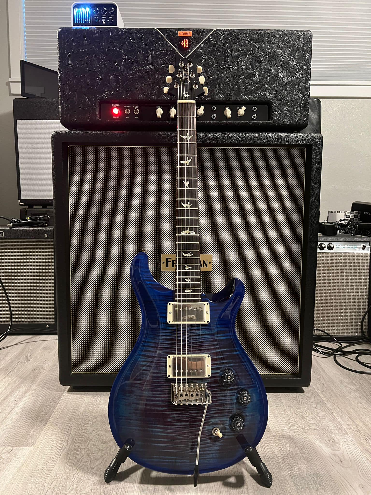 Divided by 13 Amps CJ 11, love this amp with my LP standard
