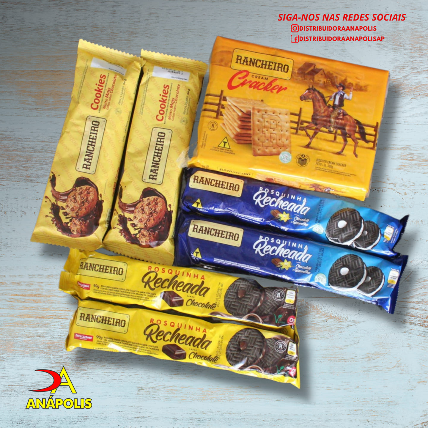 🤩🍪 Escolha o mais crocante e... - Distribuidora Anápolis