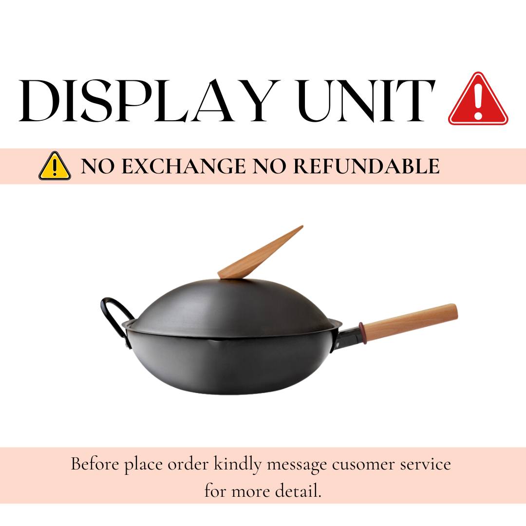 Taste - 《Taste plus 悦味 32cm (5.3L) 熟铁锅 》 点击进 Lazada 下单 >> http://bit.ly ...
