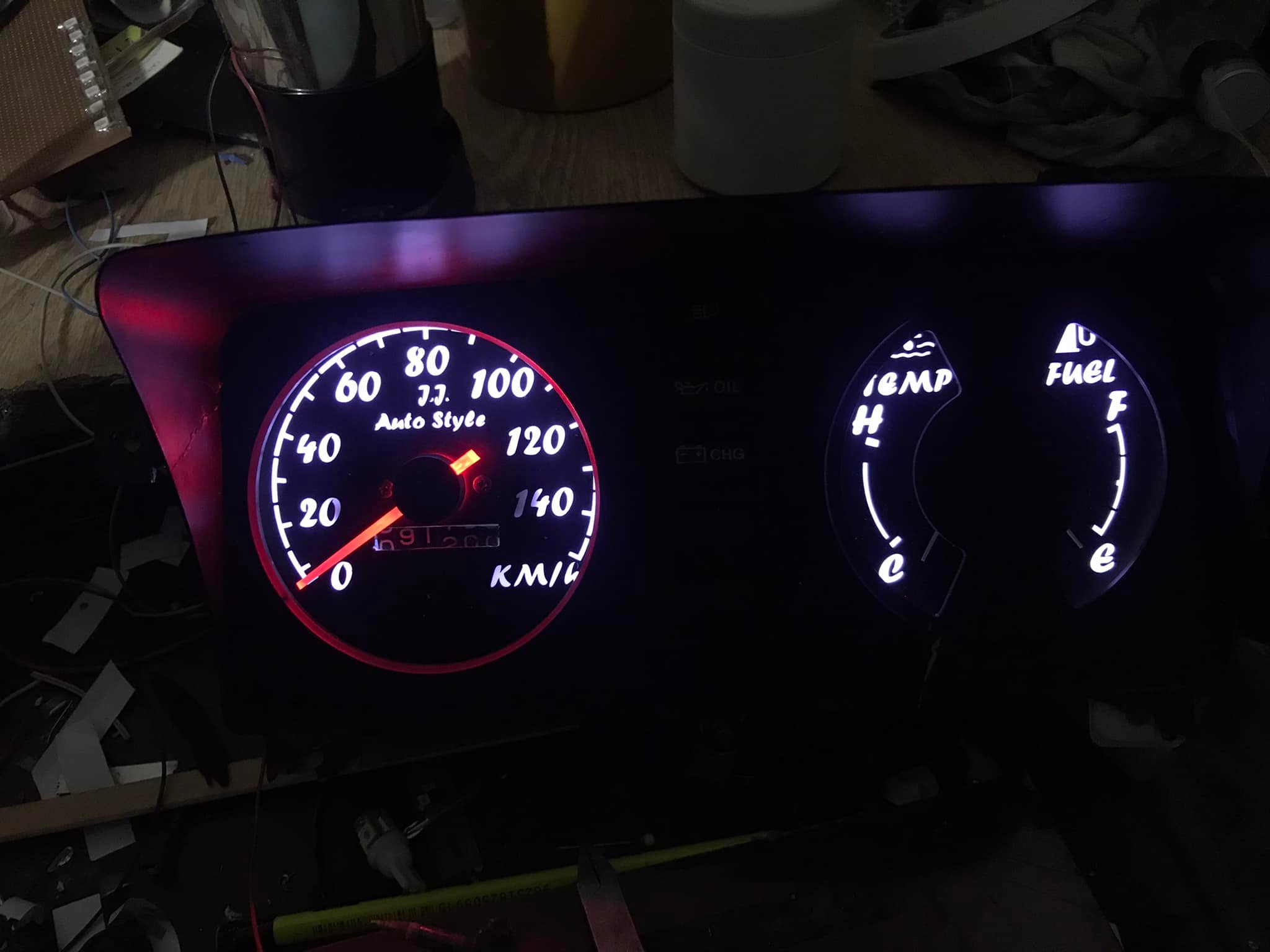 KPK speed o meter modification