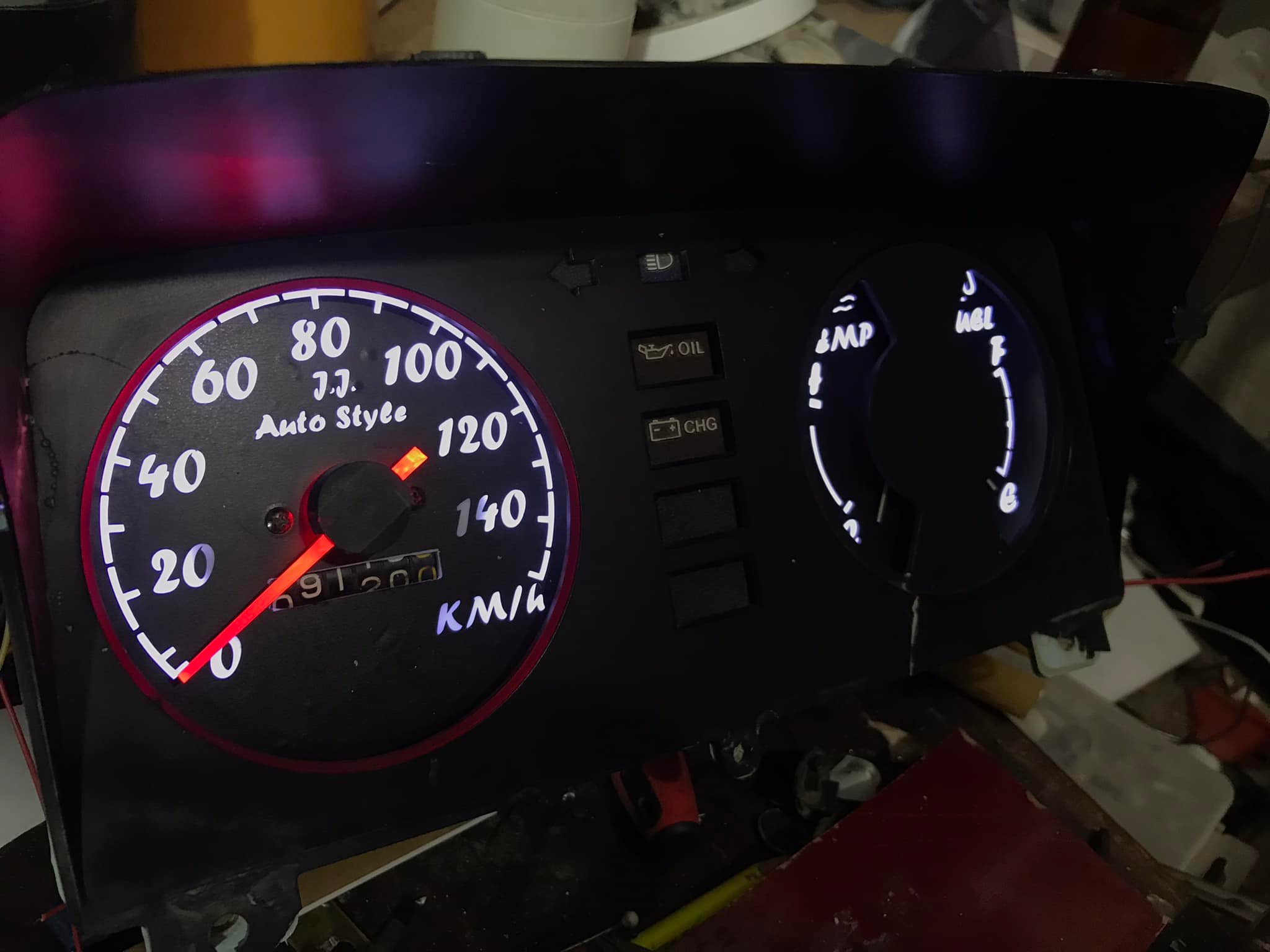 KPK speed o meter modification