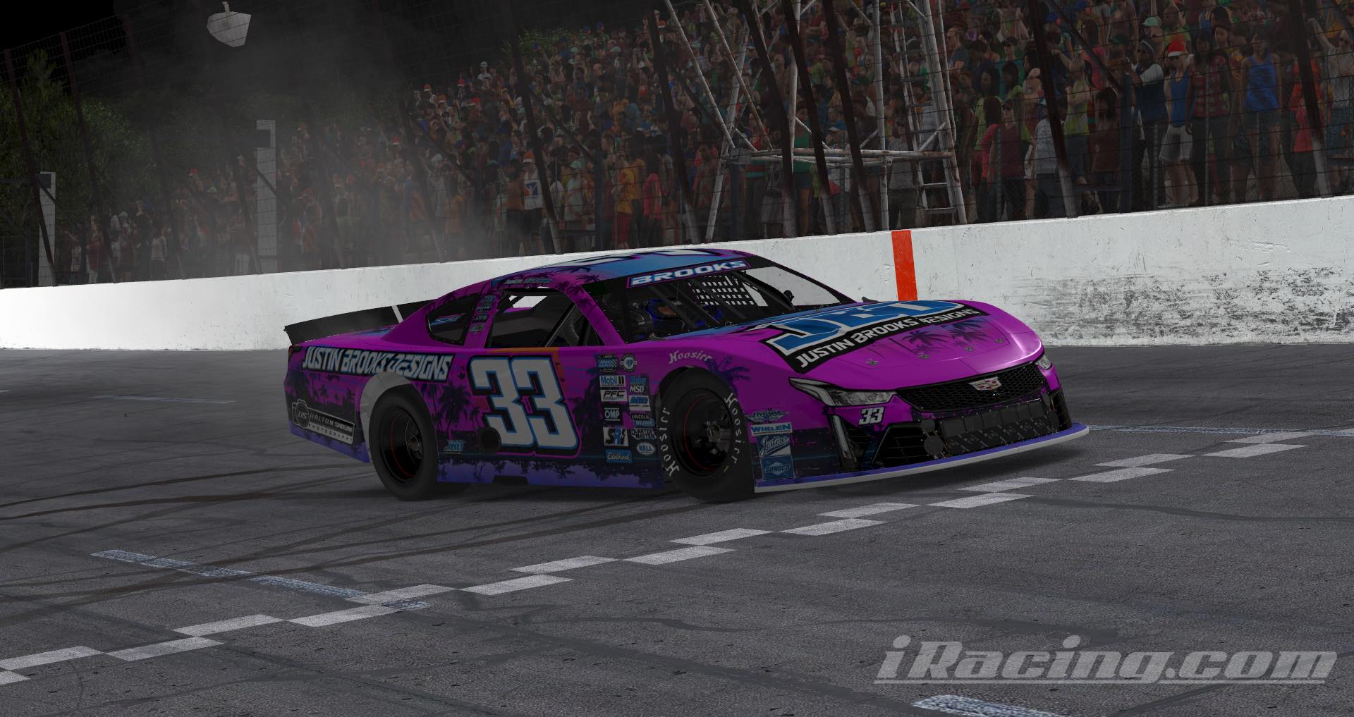 🏁🏁JUSTIN BROOKS WINS AGAIN IN... - Mid-South IRacing Tour | Facebook