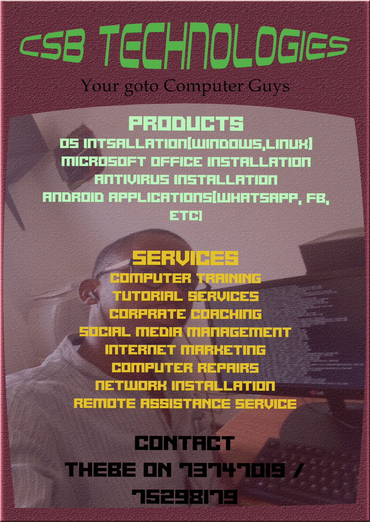 CSB Technologies | Mochudi Village