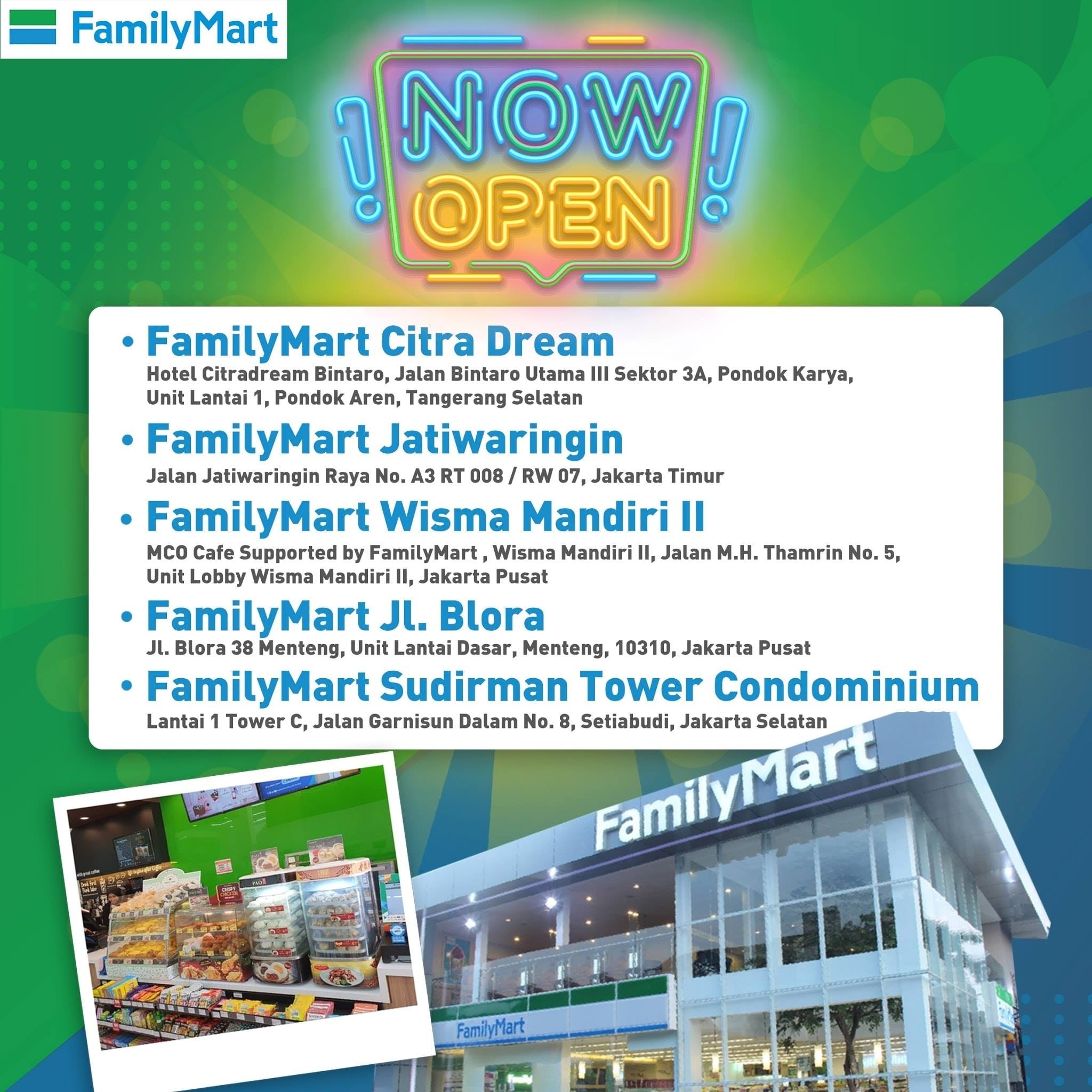 family mart terdekat