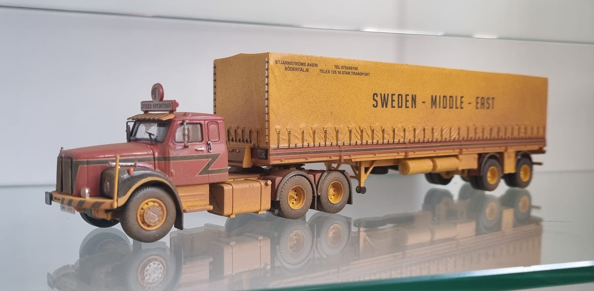1:43 Scania – Vabis Honest John 870 Tekno denmark (1961-1969)