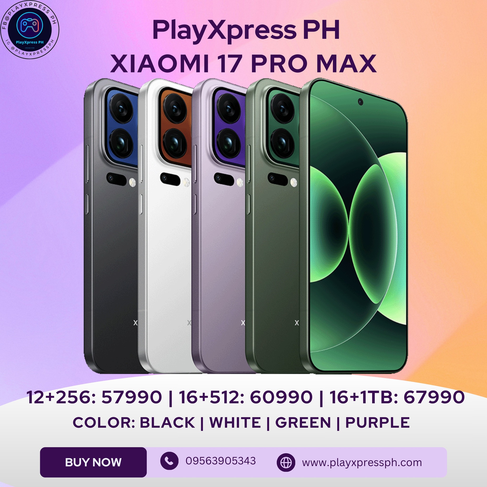 Xiaomi 17 pro pre order prices and details