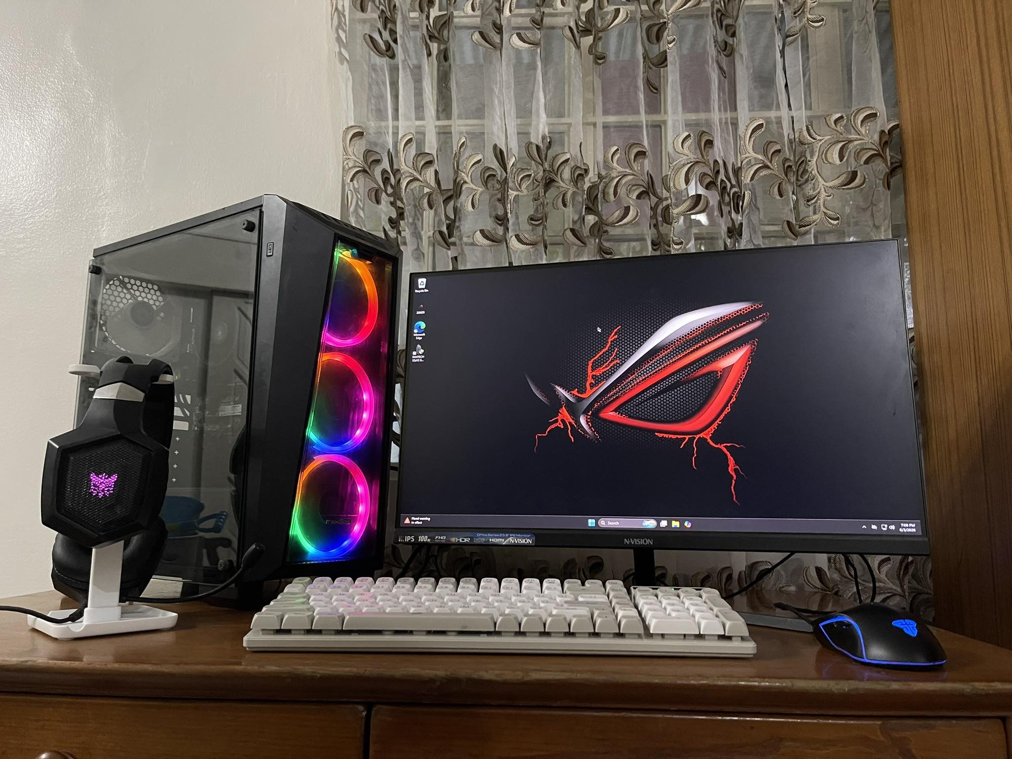 Ryzen 5 5600gt Asus prime a520m-k 2x8gb tuf 3200mhz 256gb ssd 94