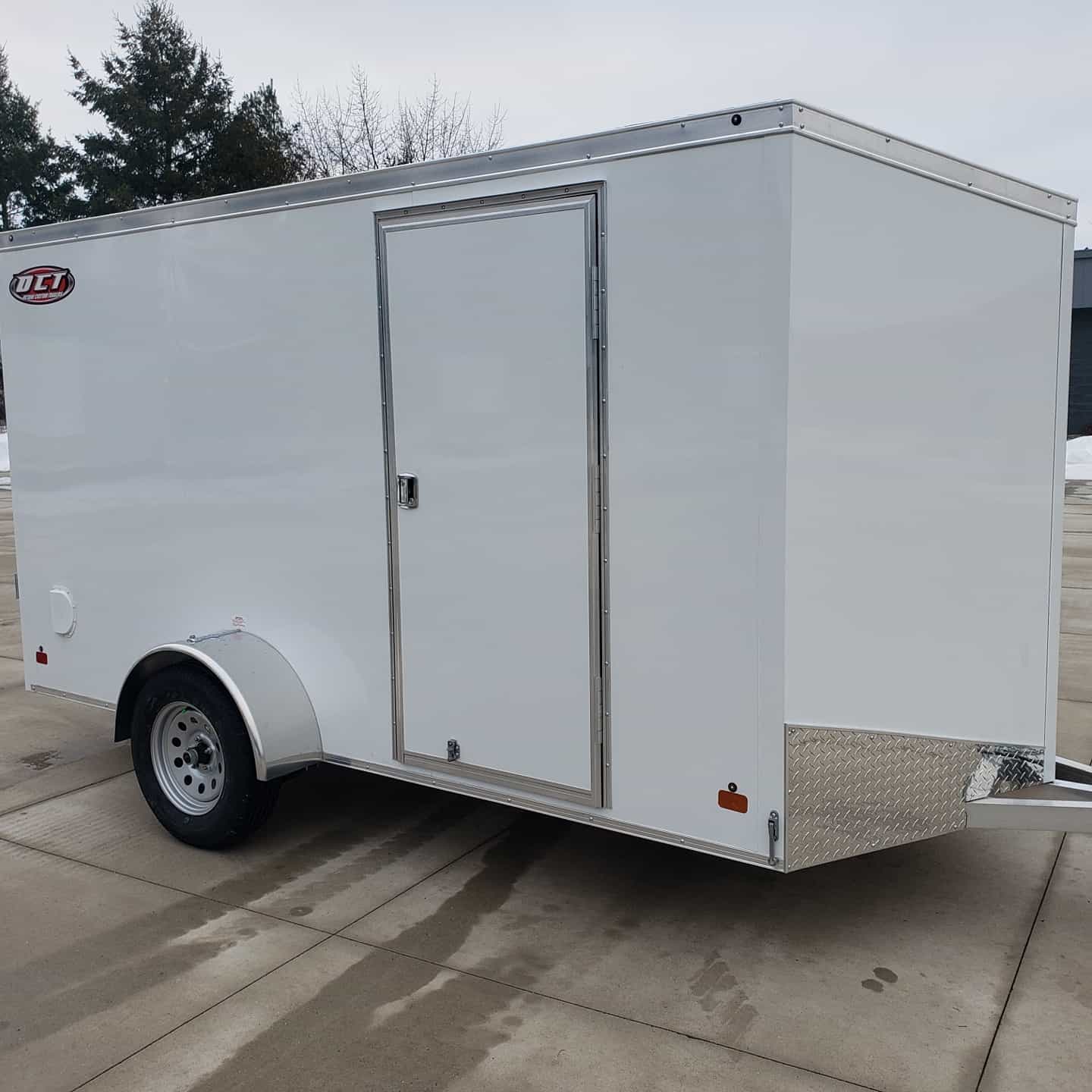 Octane Trailers - 6x12 Boost Aluminum Cargo. Slanted...