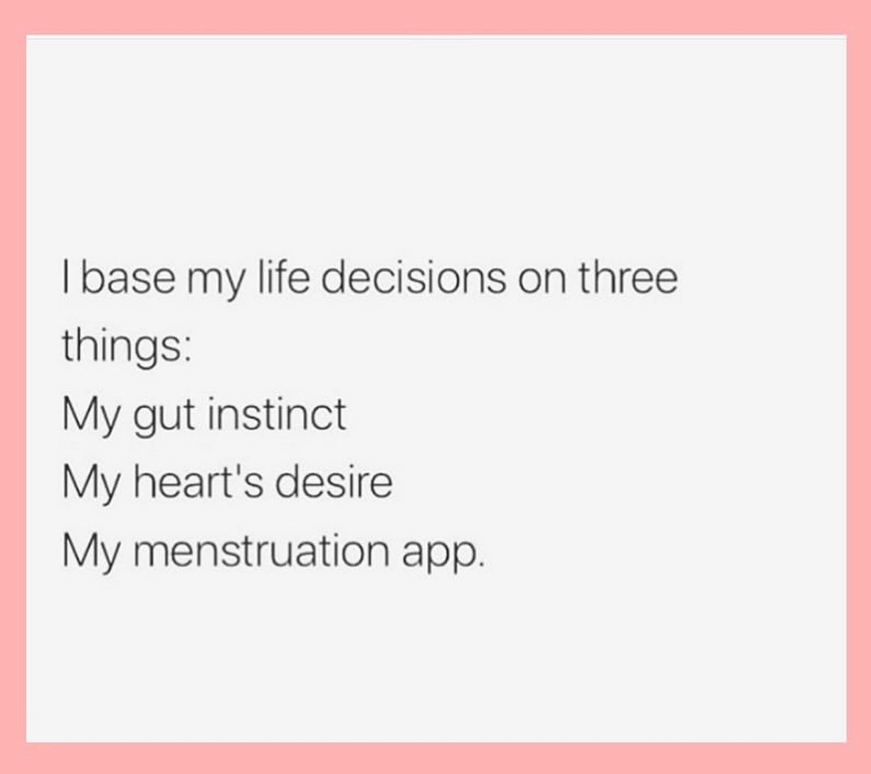 Jang Acupuncture Always Check Your Period Tracker Just In Case It S Not Rage It S Just Pms Thanks Daysyfertilitytracker Facebook
