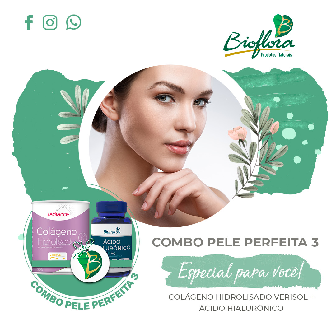 💗 COMBO PELE PERFEITA 3 -... - Bioflora Americana Online