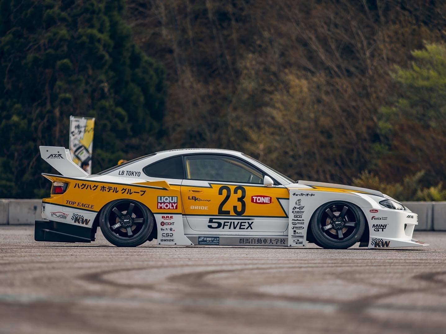 Malaysia's FIRST LBWK S15 Silvia Super Silhouette! 🔥 📌 Liberty