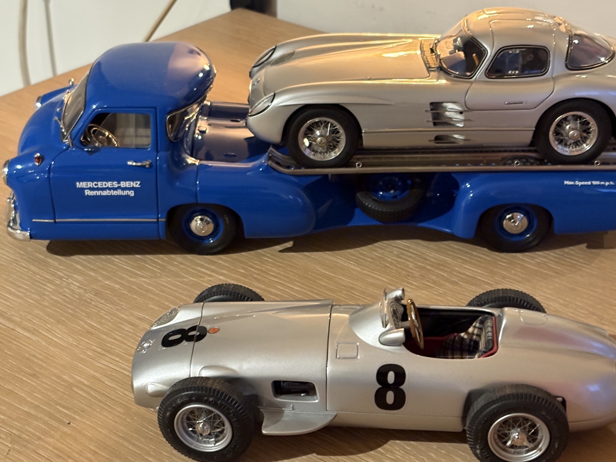 CMC Mercedes-Benz 1954 Renntransporter with Uhlenhaut Coupe in 1