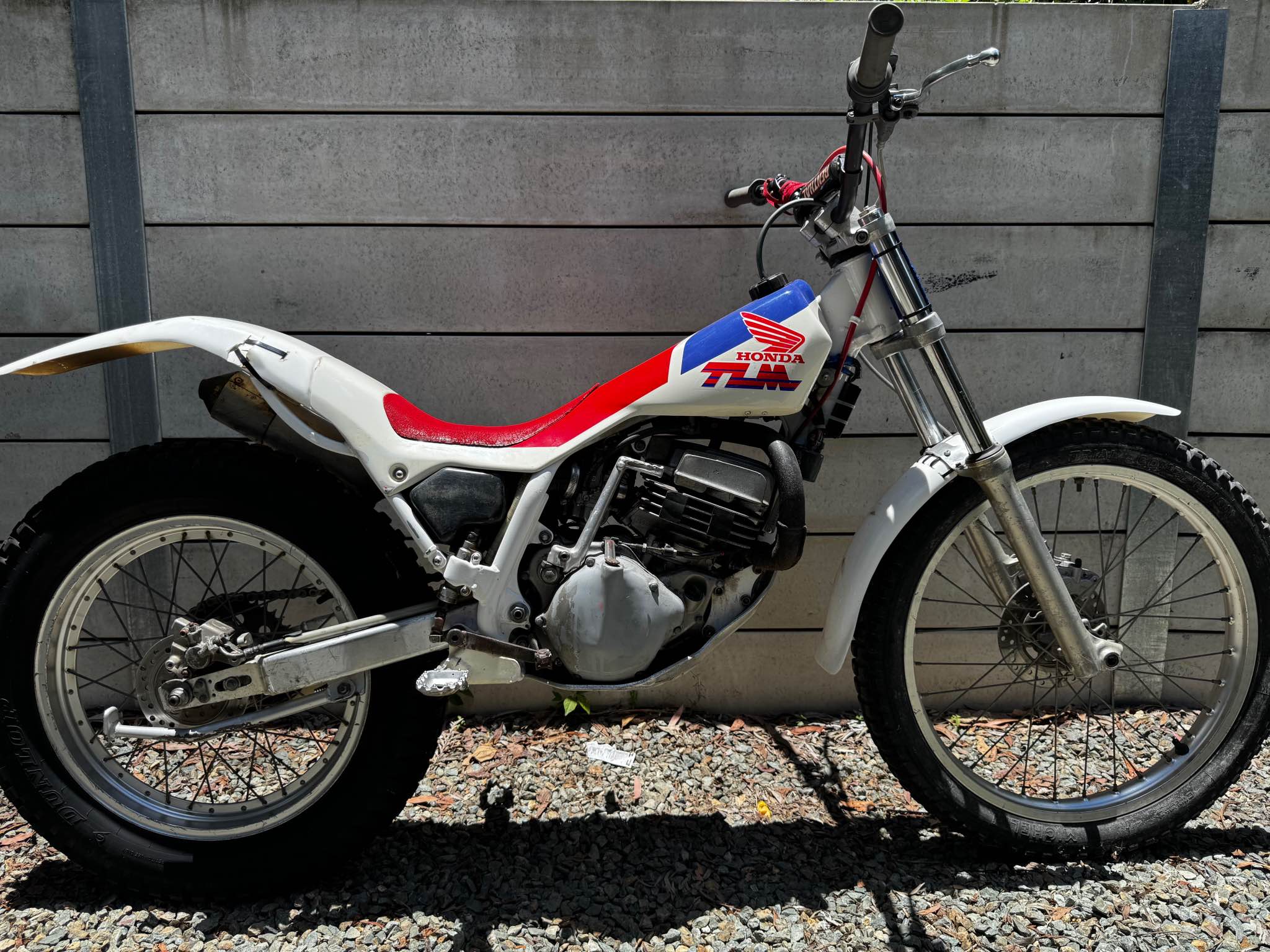 HONDA RTL 260F フェンダー タンク オフロード A genuine and rare 