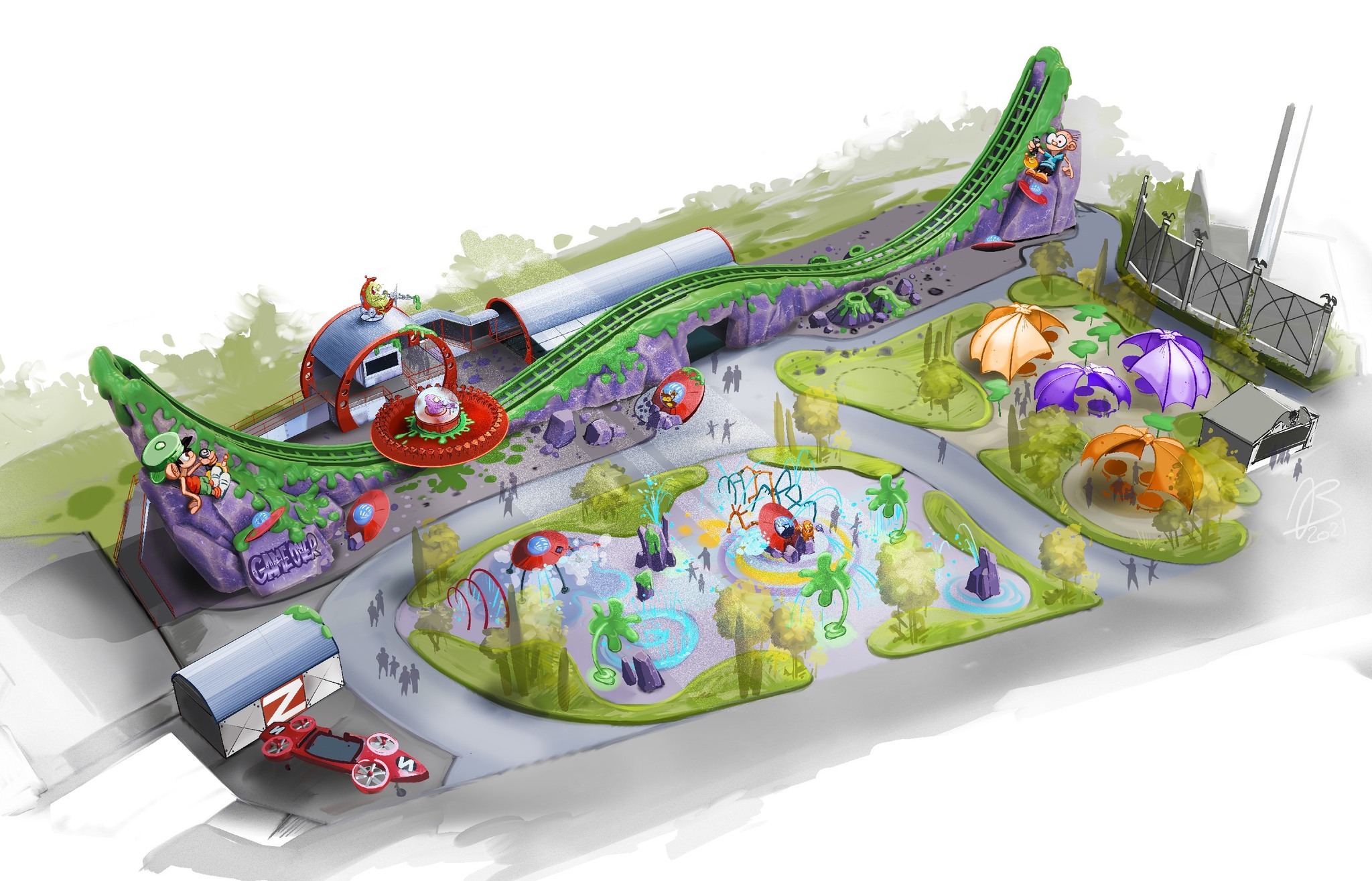 Parc Spirou Ou Se Trouve T Il