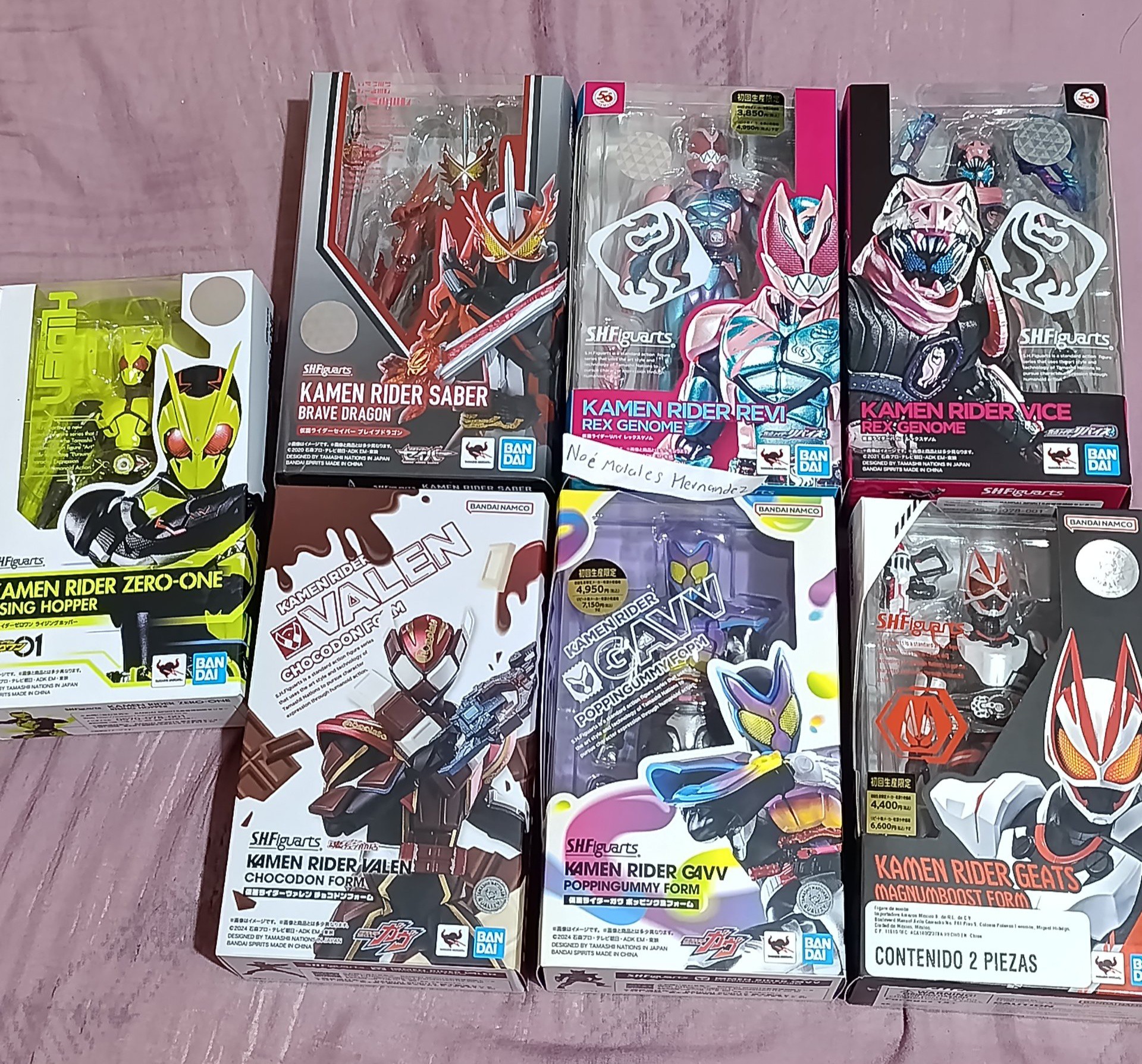 Kamen Riders de 11 cm - BANDAI - I.T.A.T. • Sin caja • Medidas