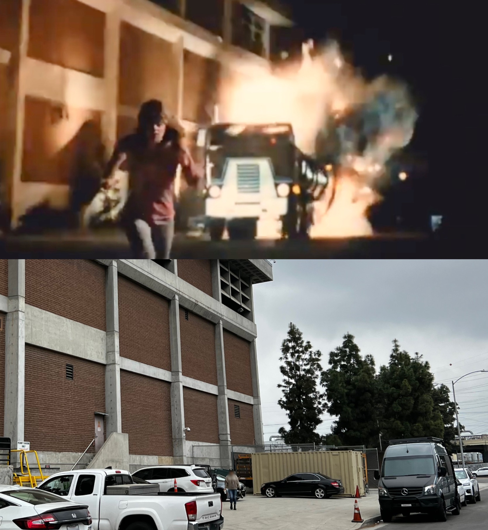 Historic Film Locations | Filming location for the tanker chase ...