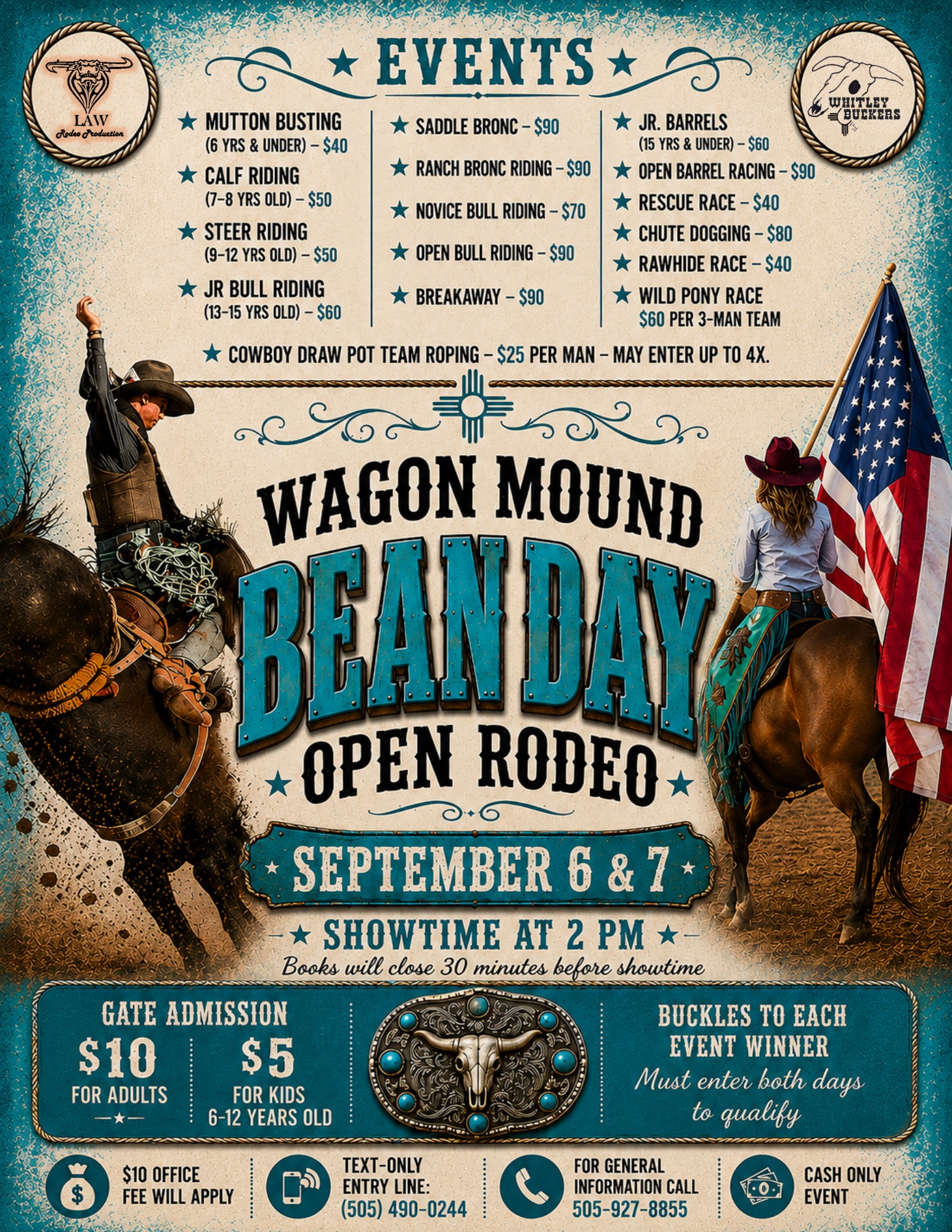 Wagon Mound Bean Day Rodeo
