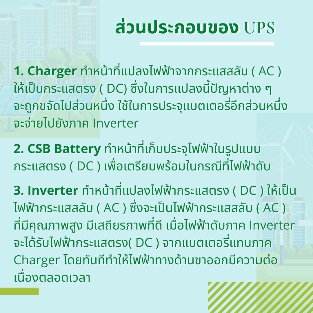 มาทำความรู้จัก 👷♻... - CSB Battery By Renew Technologies | Facebook