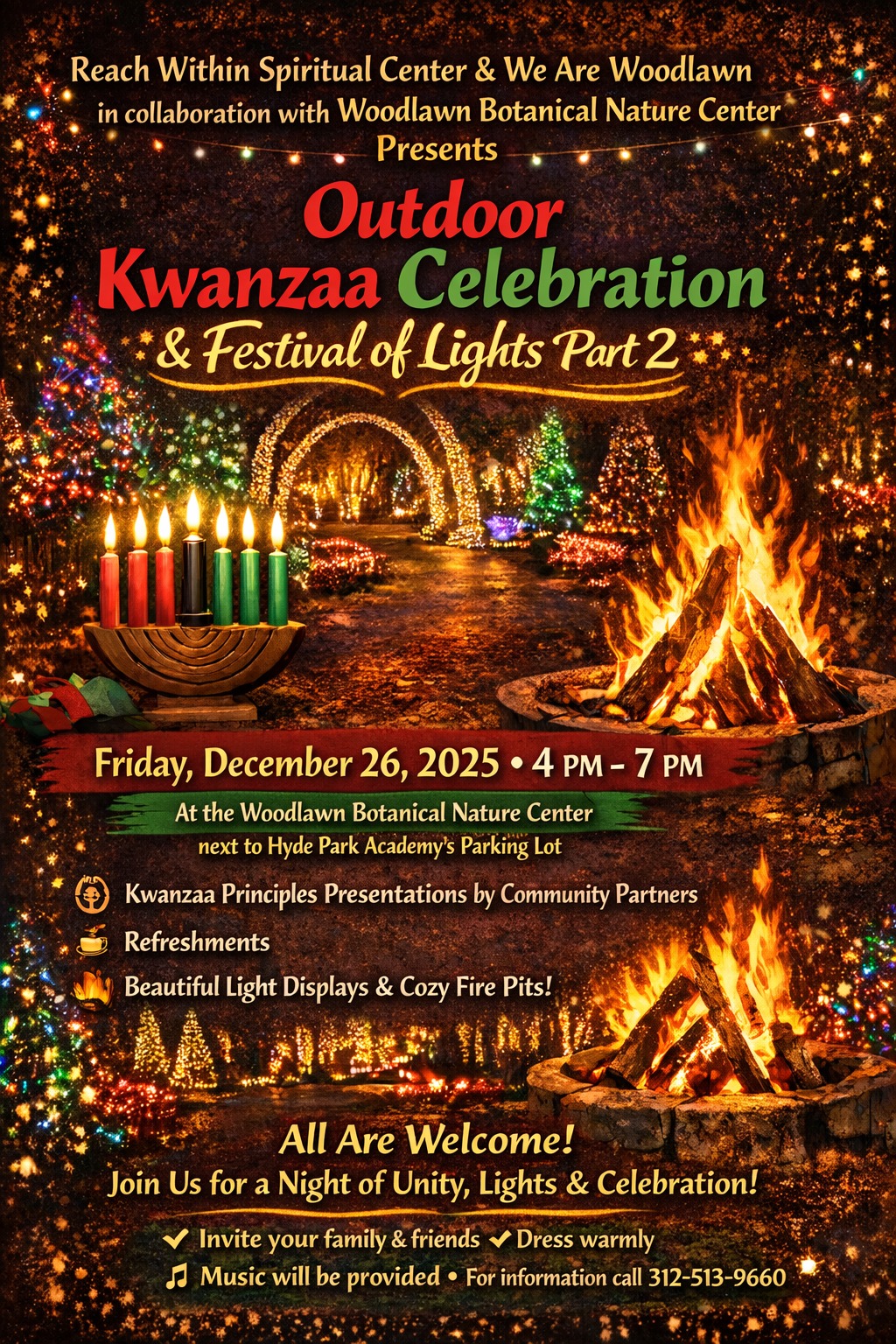 Outdoor Kwanzaa Celebration & Festival of Lights Part 2