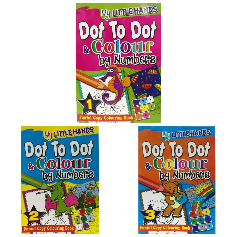 DOT TO DOT & COLOUR BY... - My Book Shop & Stationery