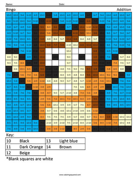 It's Bluey and... - Math Coloring with Coloring Squared