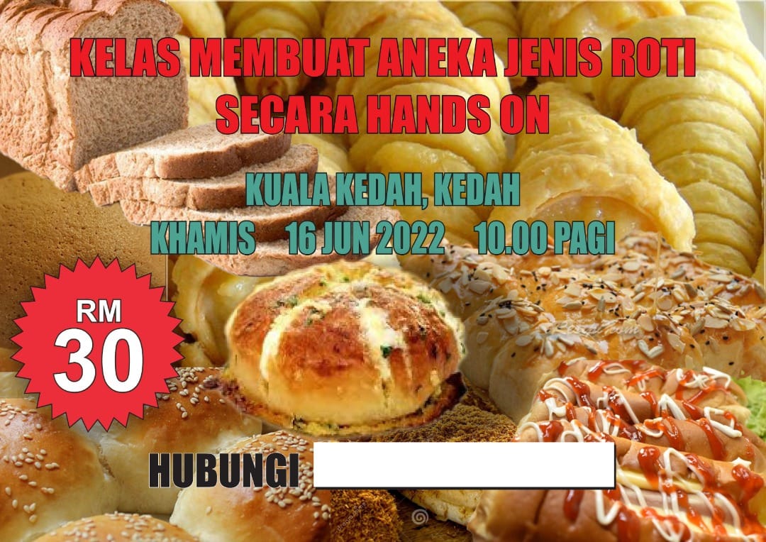 Kelas kek Dan Roti Kak... - Kelas kek Dan Roti Kak Farah