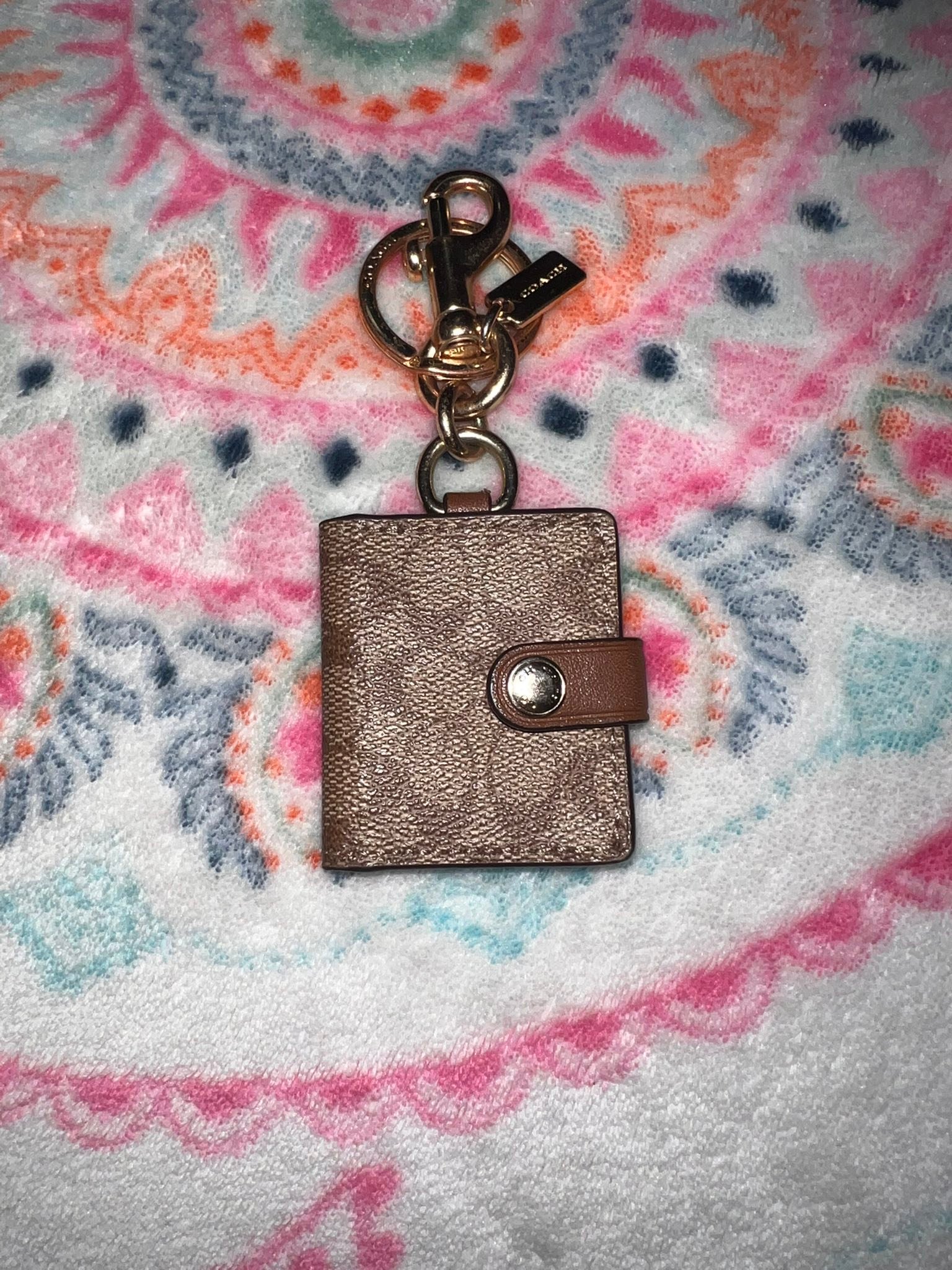 Coach mini photo frame charm for sale