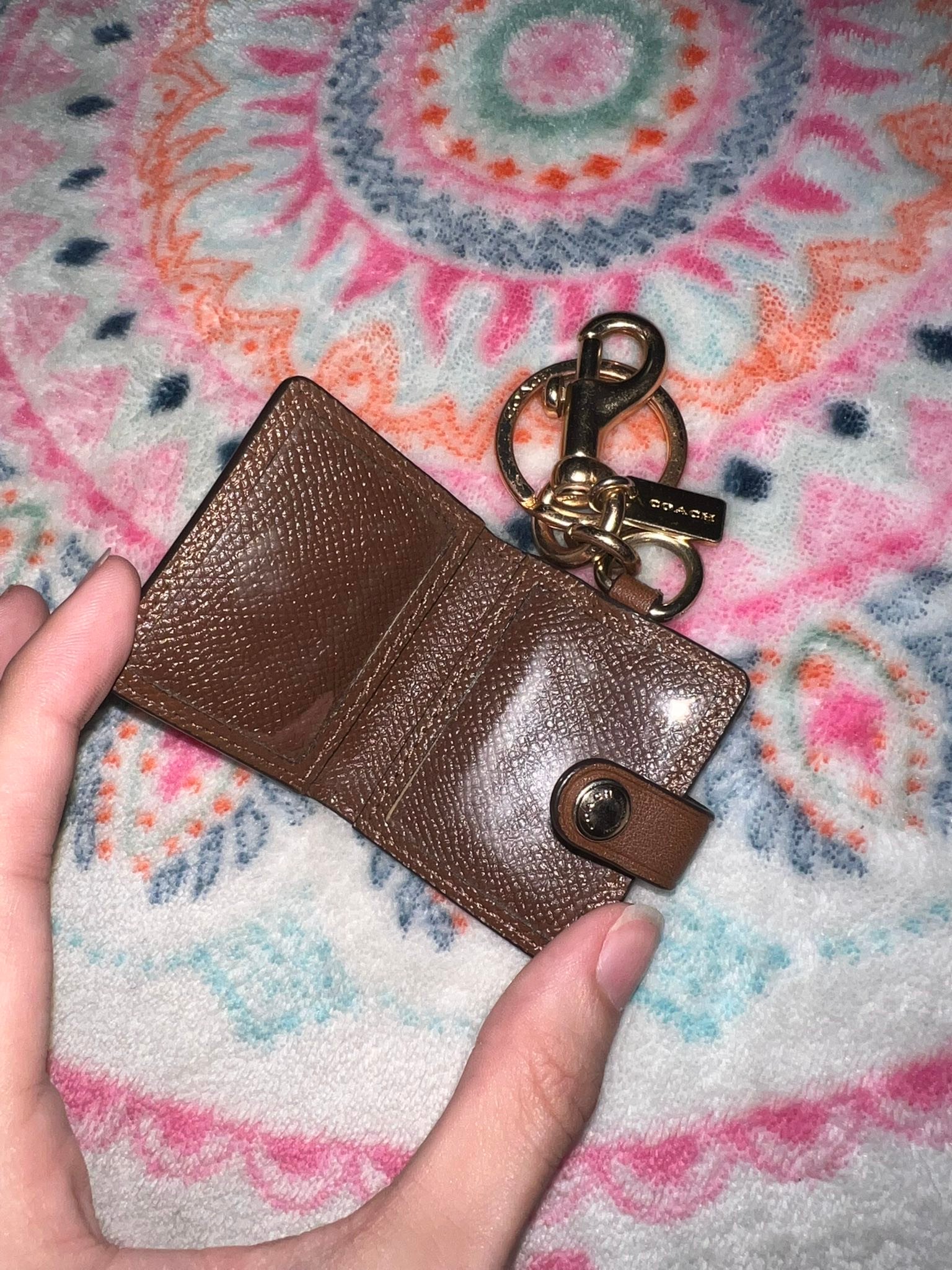 Coach mini photo frame charm for sale