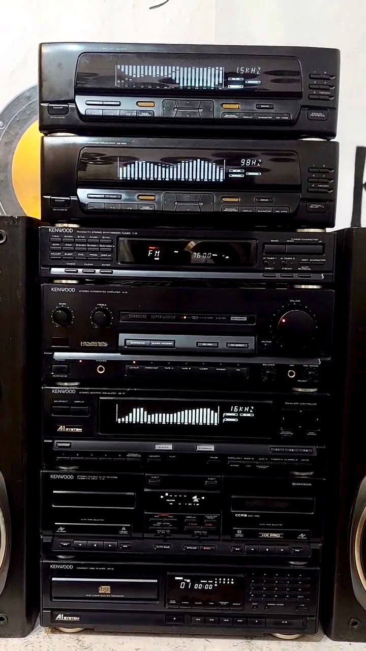 Kenwood Roxy J3 stereo system