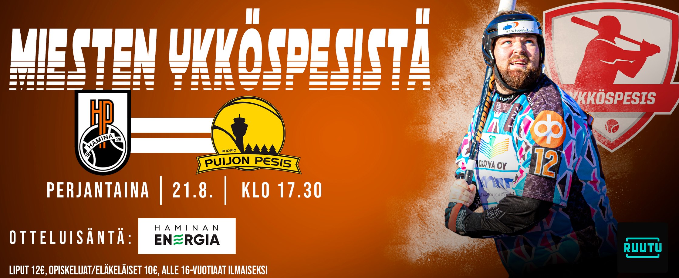 Haminan Palloilijat vs. Puijon Pesis, Kuopio
