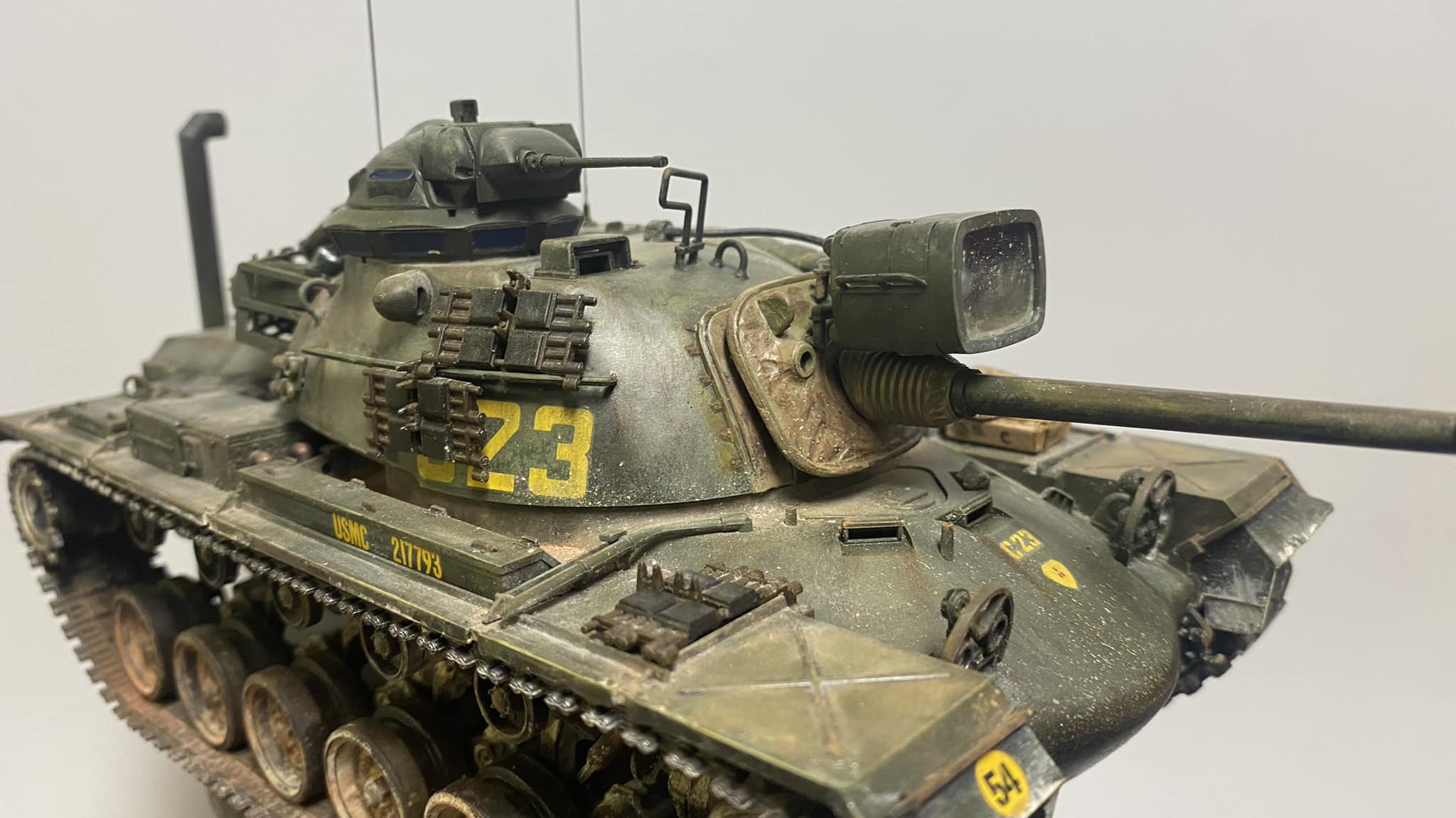 Takom M48A3 tank model kit, Vietnam 1969