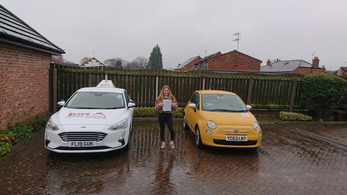 Congratulations to poppy Claybourn... - Elite Driving School