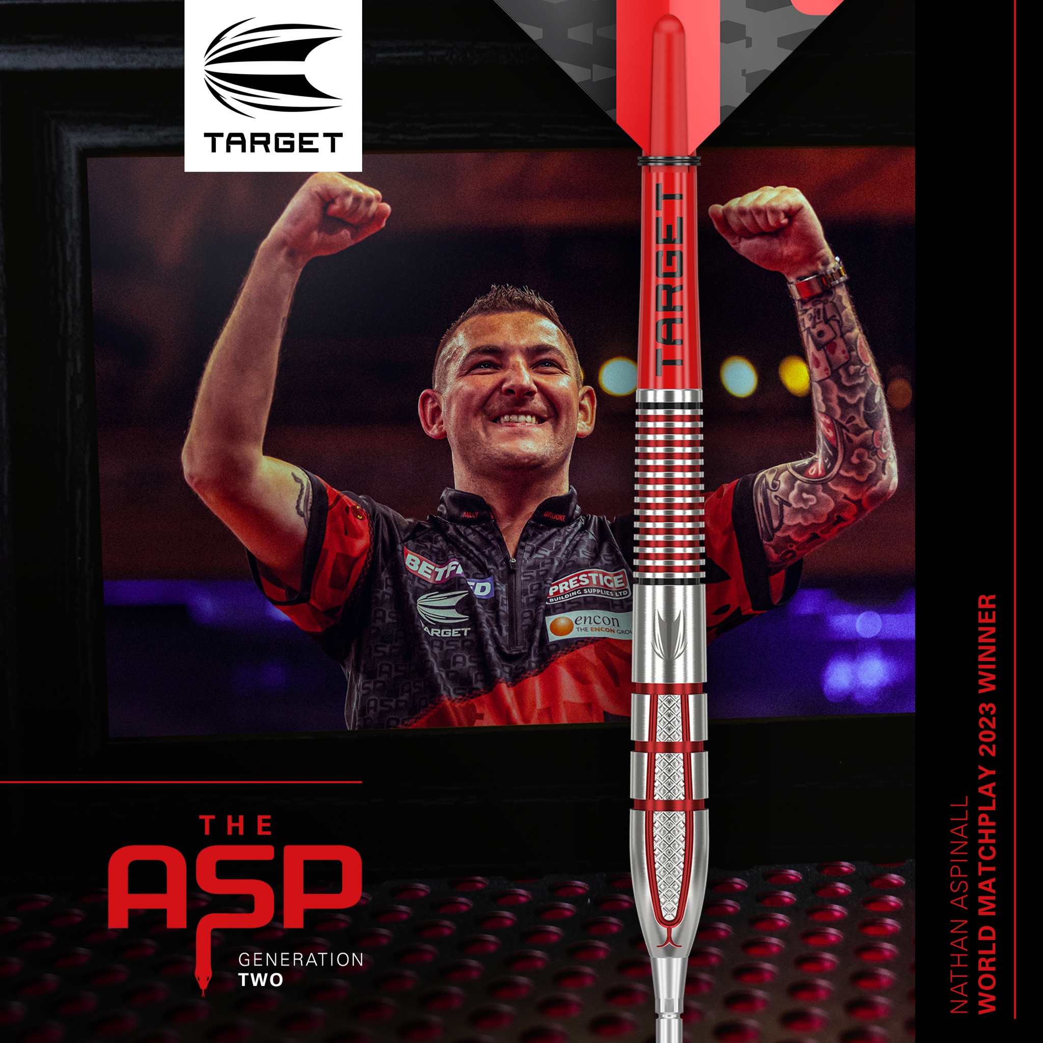 Introducing Nathan Aspinall G2 by Target Darts 🎯⁠ ⁠ The Nathan