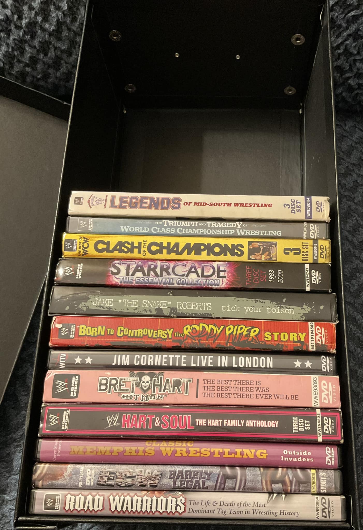 WCW DVD collection update and rare finds