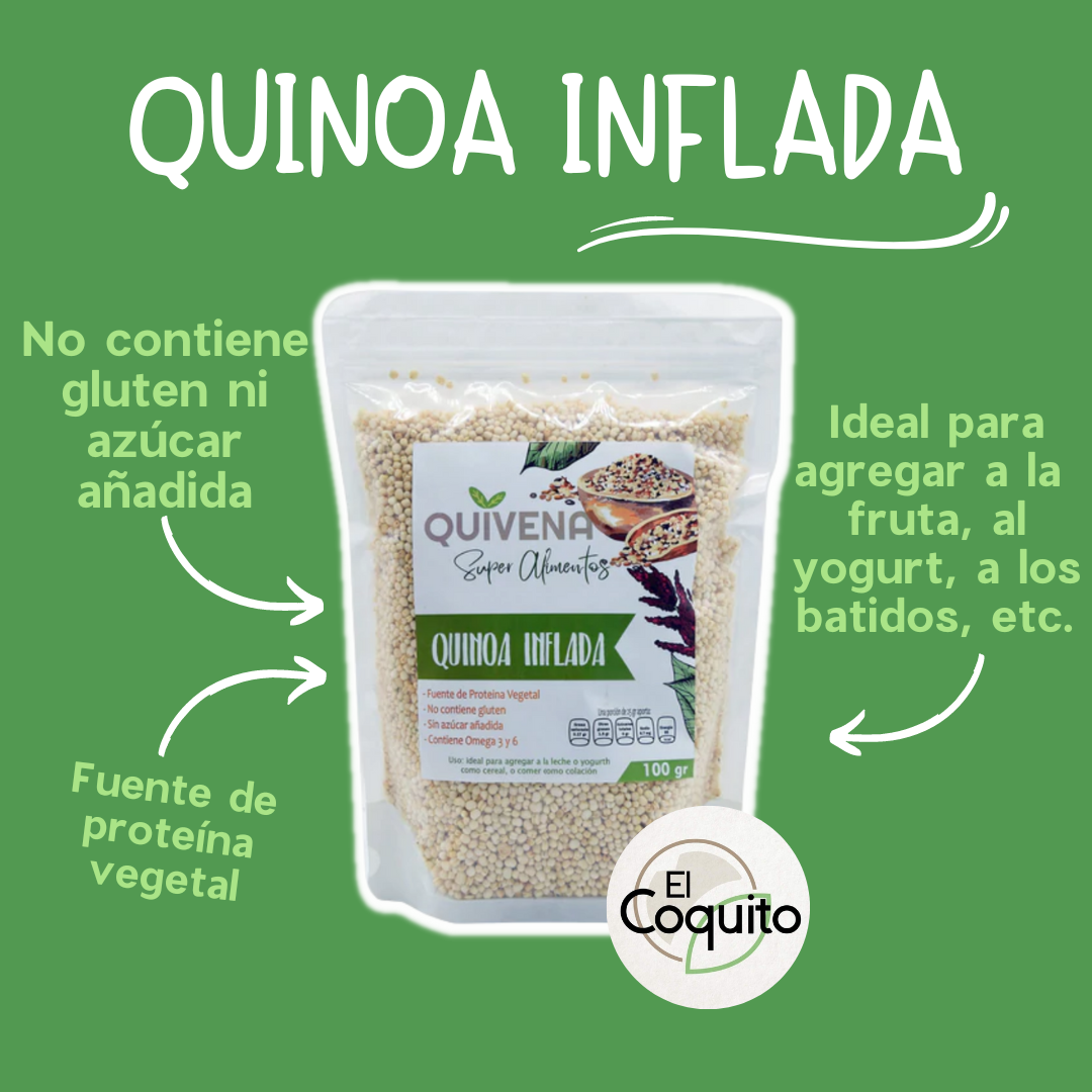 El Coquito - La quinoa inflada es una opción muy práctica... | Facebook