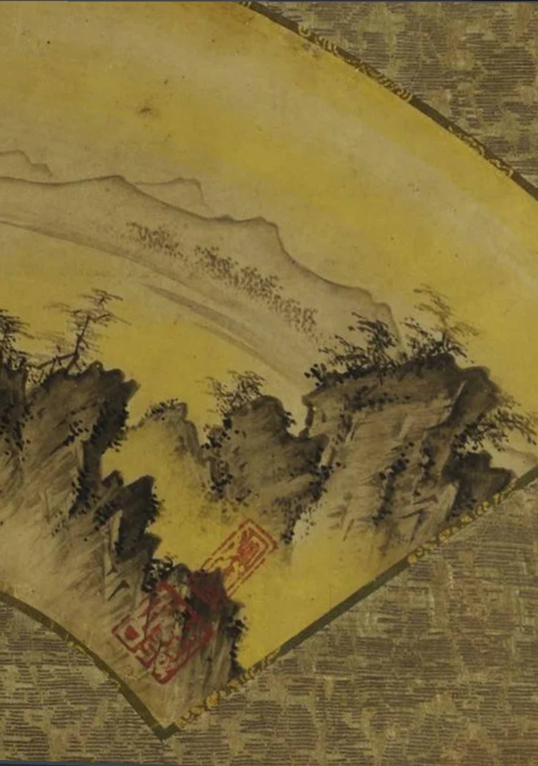 🌱🌱『美』を観て『和』する🌱🌱 式部輝忠 Shikibu Terutada 《山水図